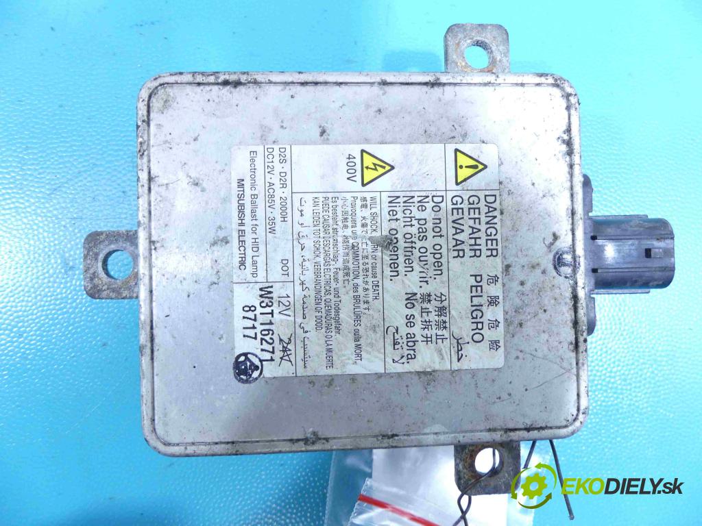Mitsubishi Outlander II 2006-2013 2.0 DI-D 140 HP manual 103 kW 1968 cm3 5- střídač: xenon W3T162718717 (Riadiace jednotky xenónu)