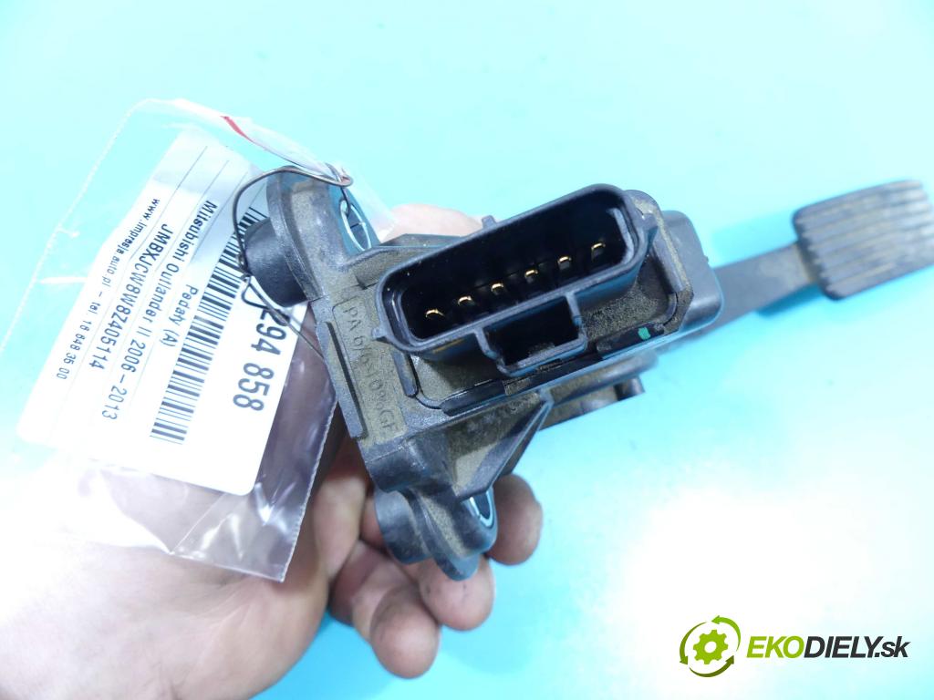 Mitsubishi Outlander II 2006-2013 2.0 DI-D 140 HP manual 103 kW 1968 cm3 5- pedále MN101544 (Pedále)