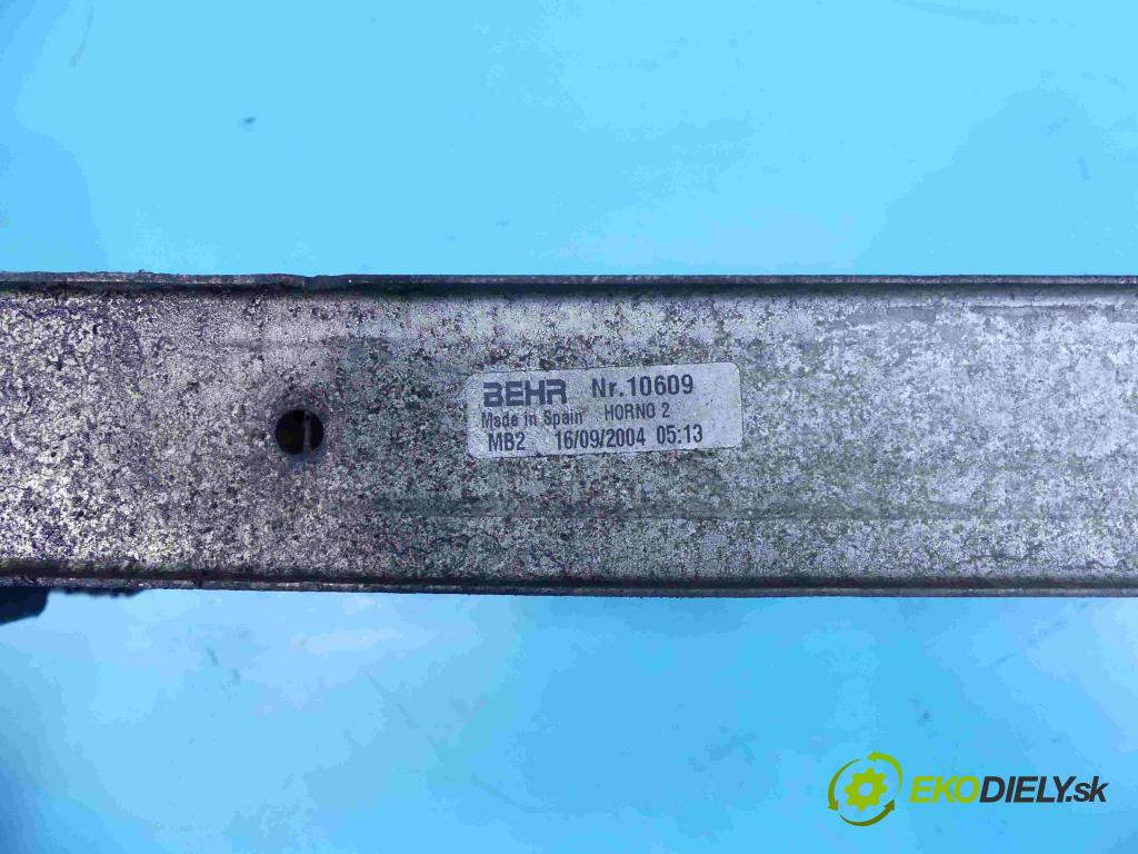 Renault Megane II 2003-2008 1.9 dci 120 hp manual 88 kW 1870 cm3 5- Intercooler  (Chladiče nasávaného vzduchu (intercoolery))