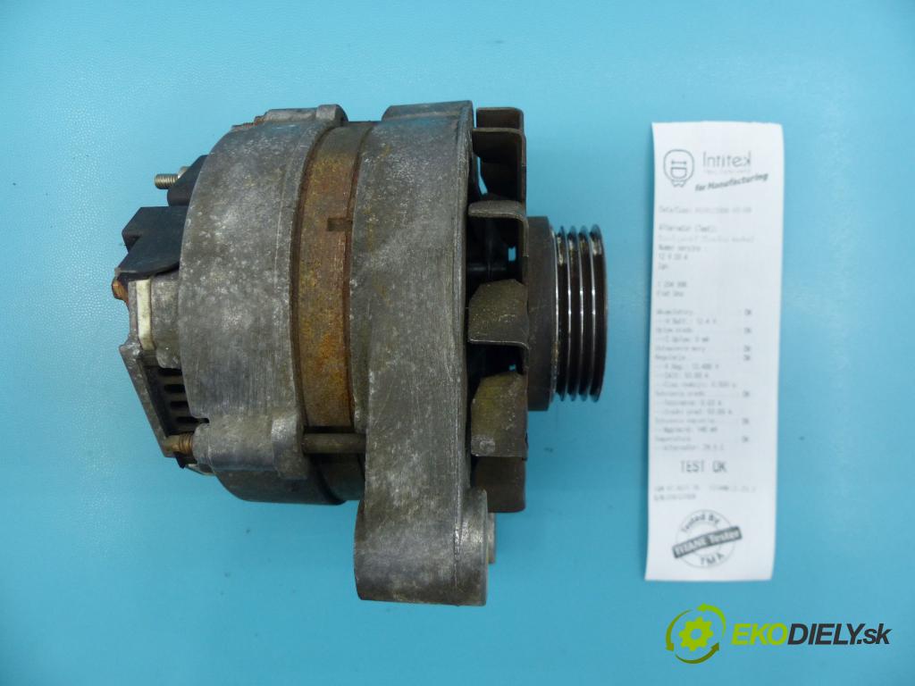 Fiat Uno 1.0 45KM manual 33 kW 999 cm3 5- Alternator  (Alternátory)