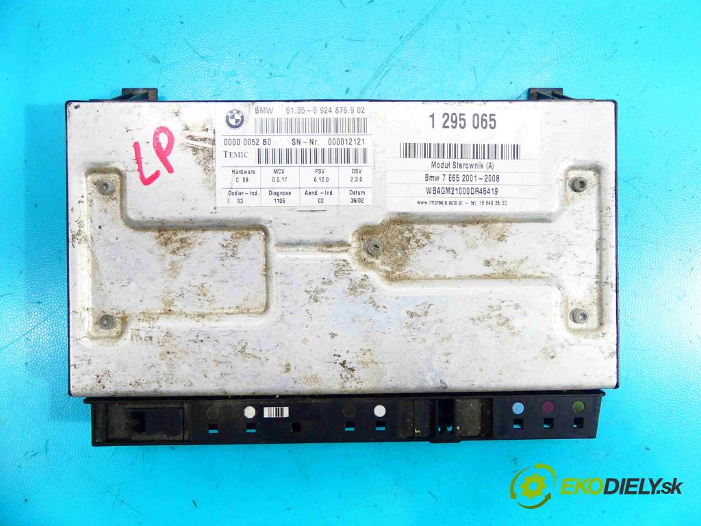 Bmw 7 E65 2001-2008 3.0d 218 HP automatic 160 kW 2993 cm3 4- modul riadiaca jednotka 6924876.9 (Ostatné)
