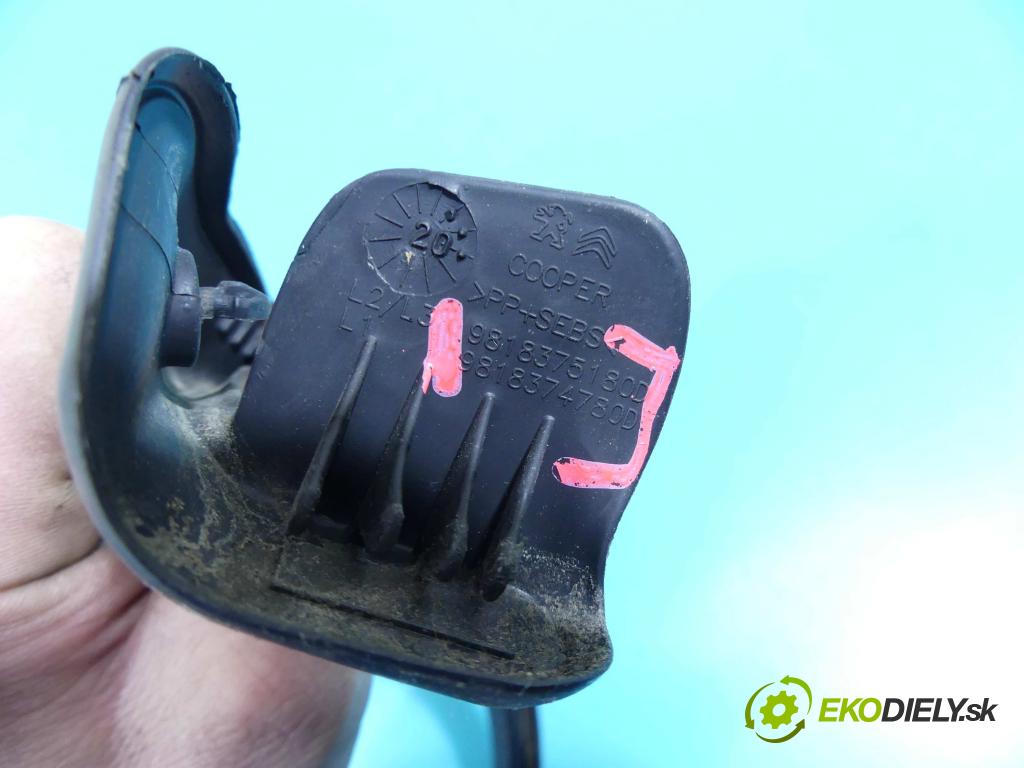 Toyota Proace II 2016- 2.0 D4D 177 hp automatic 130 kW 1997 cm3 5- Těsnění: dveře zadní pravé 9818375180D (Ostatní)