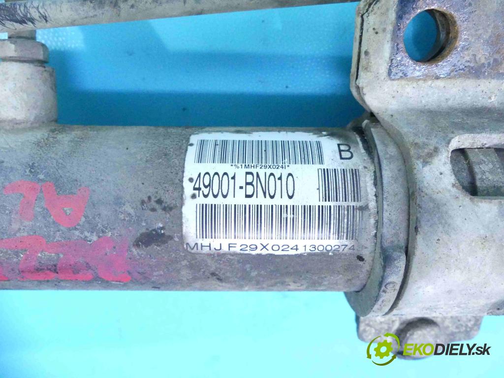 Nissan Almera N16 2000-2006 1.5 16V 90 HP manual 66 kW 1498 cm3 5- Ozubené kolo: volant 49001-BN010