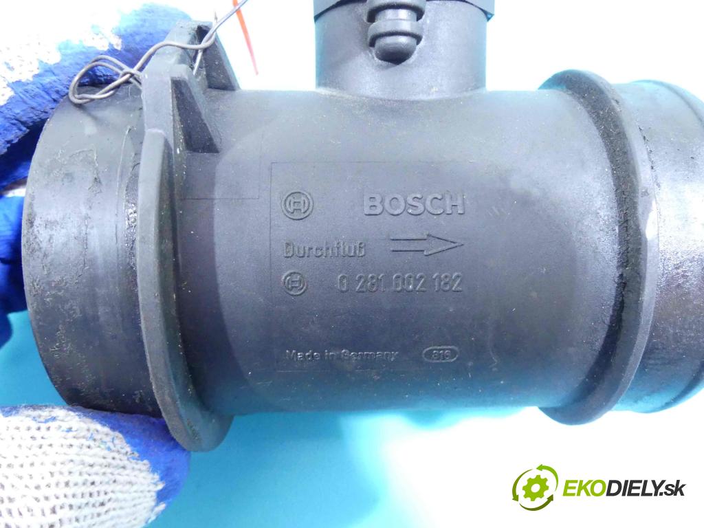 Land rover Freelander I 1998-2006 2.0 TD 98 HP manual 72 kW 1994 cm3 3- průtokoměr: 0281002182 (Váhy vzduchu)