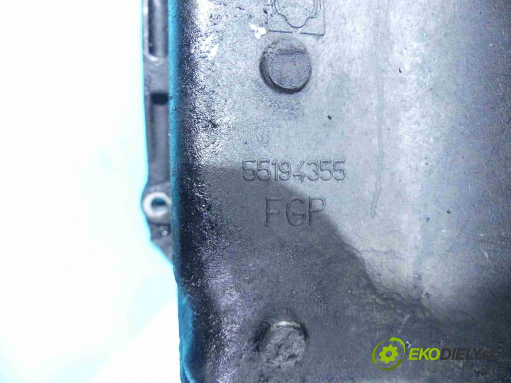 Saab 9-3 II 2002-2012 1.9 TiD 120 HP manual 88 kW 1910 cm3 4- vaňa olejová 55194355 (Olejové vane)