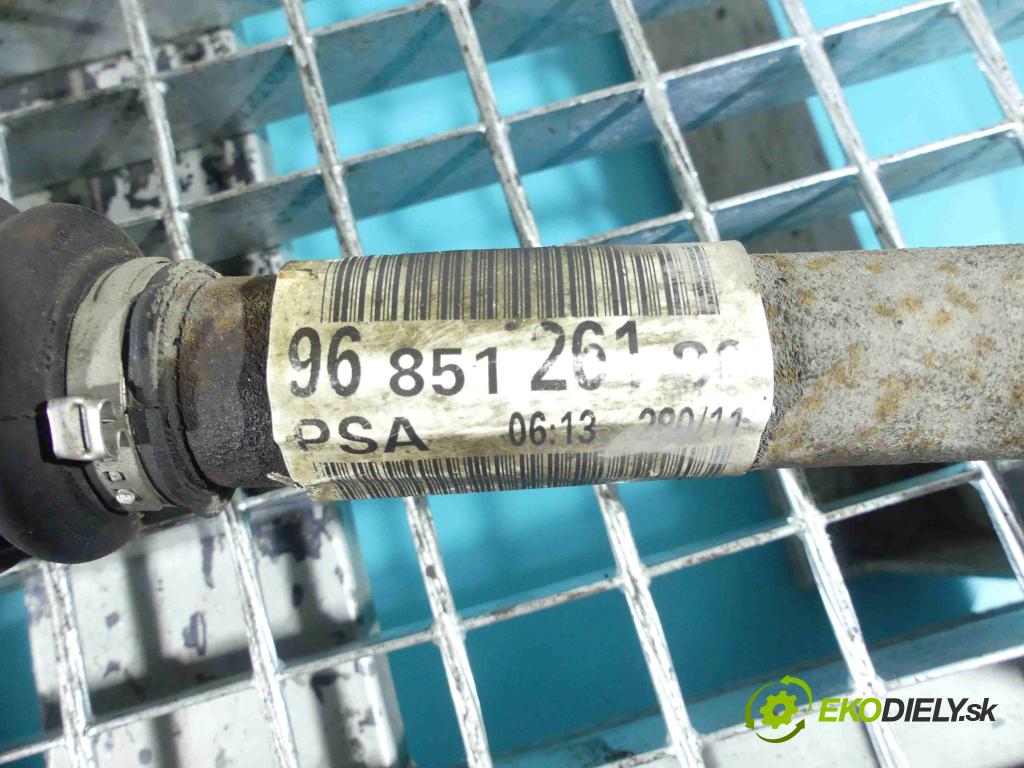 Peugeot 3008 I 2009-2016 2.0 hdi 150 HP manual 110 kW 1997 cm3 5- poloos pravé 96851261 (Poloosy)