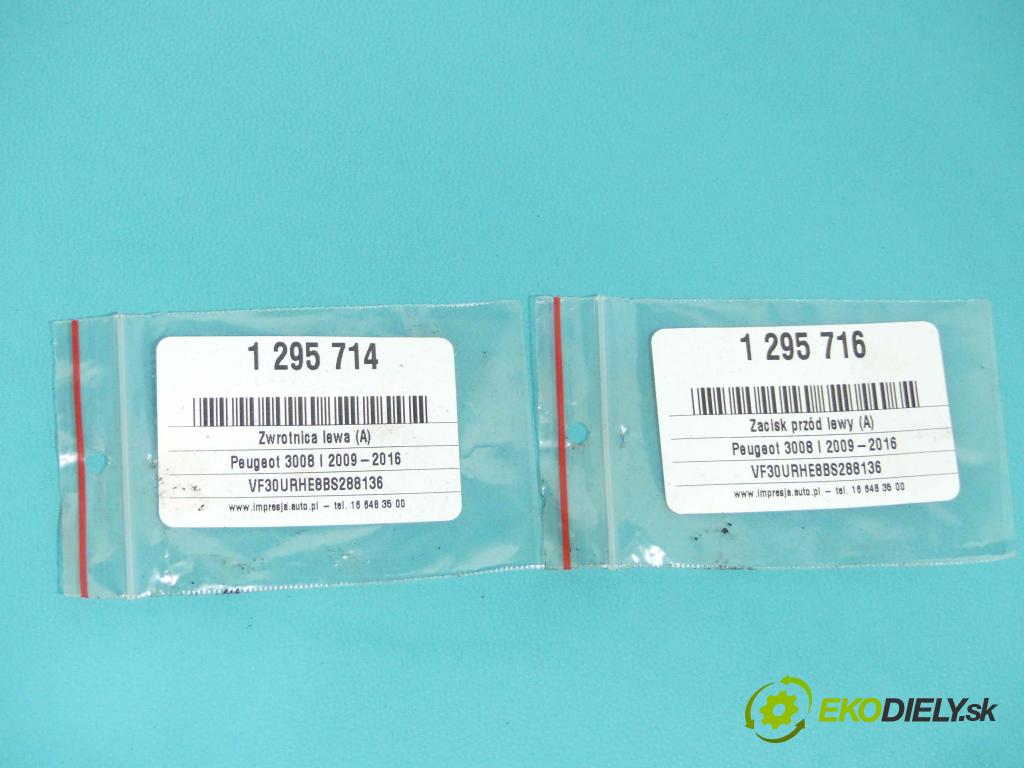 Peugeot 3008 I 2009-2016 2.0 hdi 150 HP manual 110 kW 1997 cm3 5- náboj ľavé  (Náboje)