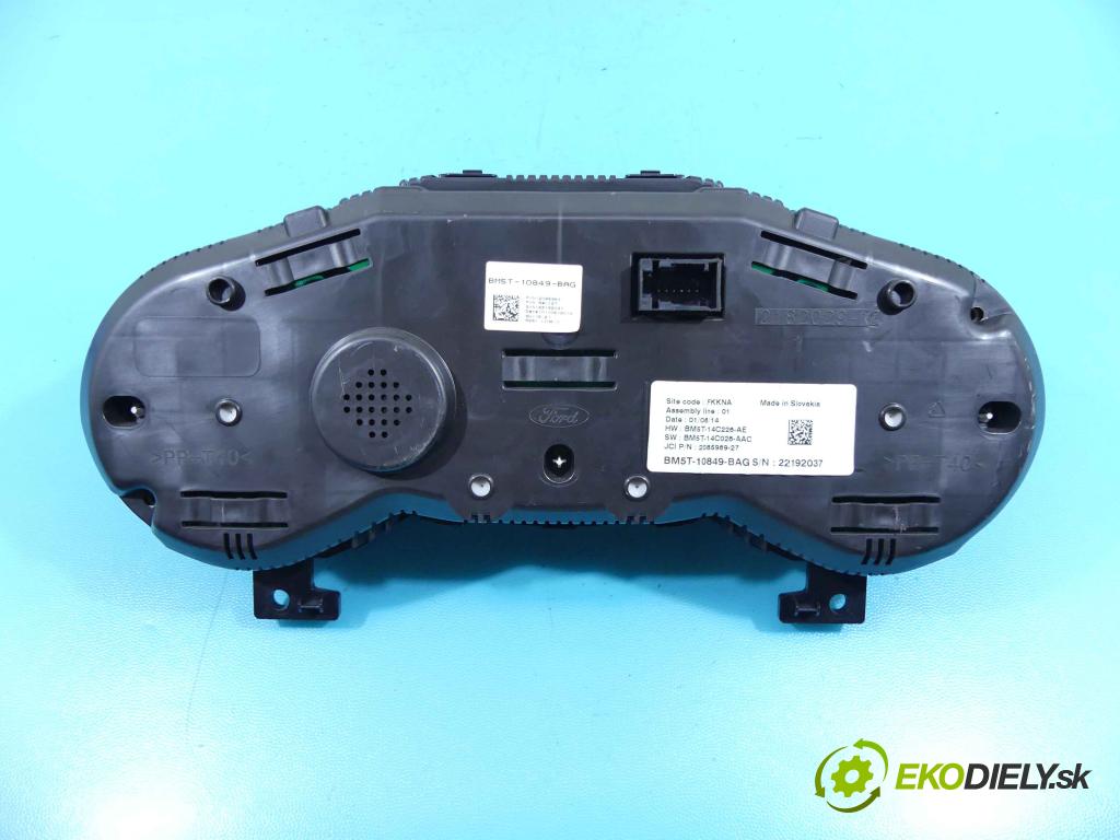 Ford Focus Mk3 2010-2018 1.0 T 125 HP manual 92 kW 998 cm3 5- prístrojovka/ budíky BM5T-10849-BAG (Prístrojové dosky, displeje)