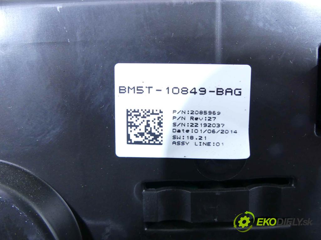Ford Focus Mk3 2010-2018 1.0 T 125 HP manual 92 kW 998 cm3 5- prístrojovka/ budíky BM5T-10849-BAG (Prístrojové dosky, displeje)