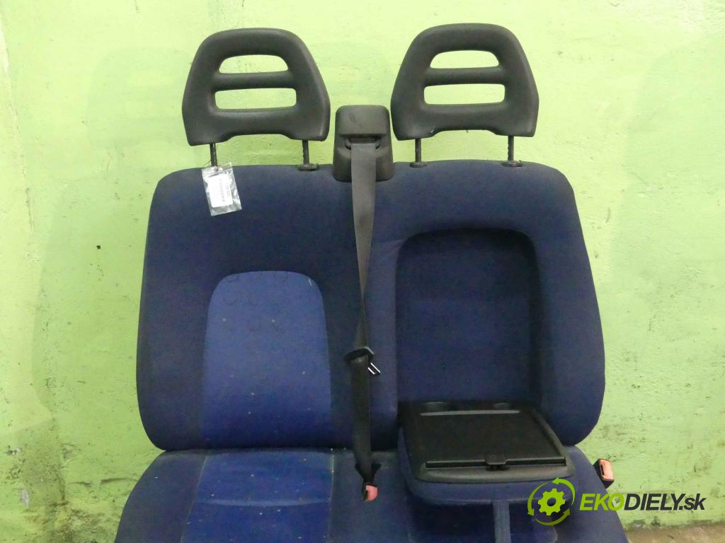 Peugeot Boxer I 1994-2006 2.2 hdi 120 HP manual 88 kW 2179 cm3 5- Sedačka pravý  (Sedačky, sedadlá)