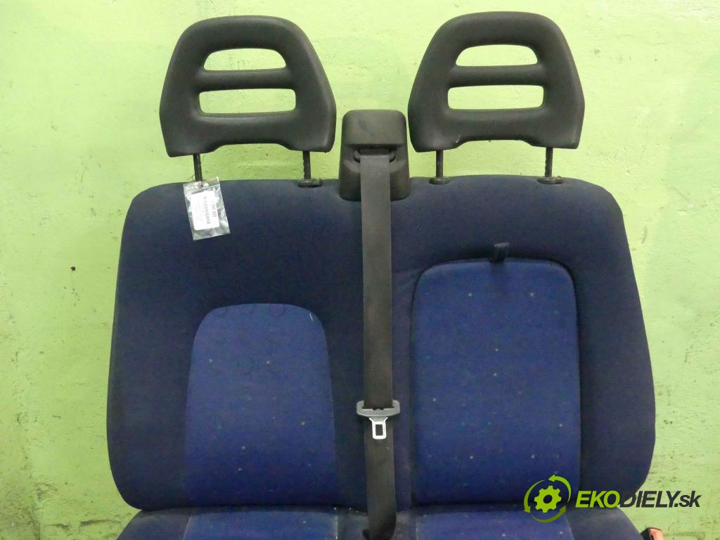 Peugeot Boxer I 1994-2006 2.2 hdi 120 HP manual 88 kW 2179 cm3 5- Sedačka pravý  (Sedačky, sedadlá)