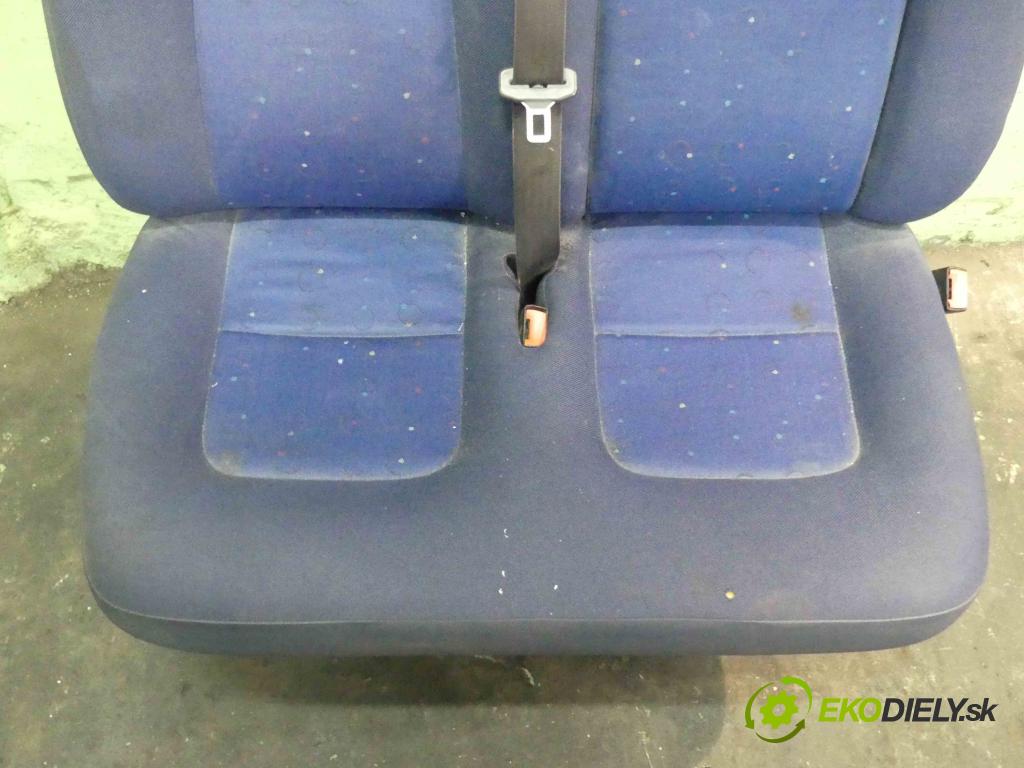 Peugeot Boxer I 1994-2006 2.2 hdi 120 HP manual 88 kW 2179 cm3 5- Sedačka pravý  (Sedačky, sedadlá)
