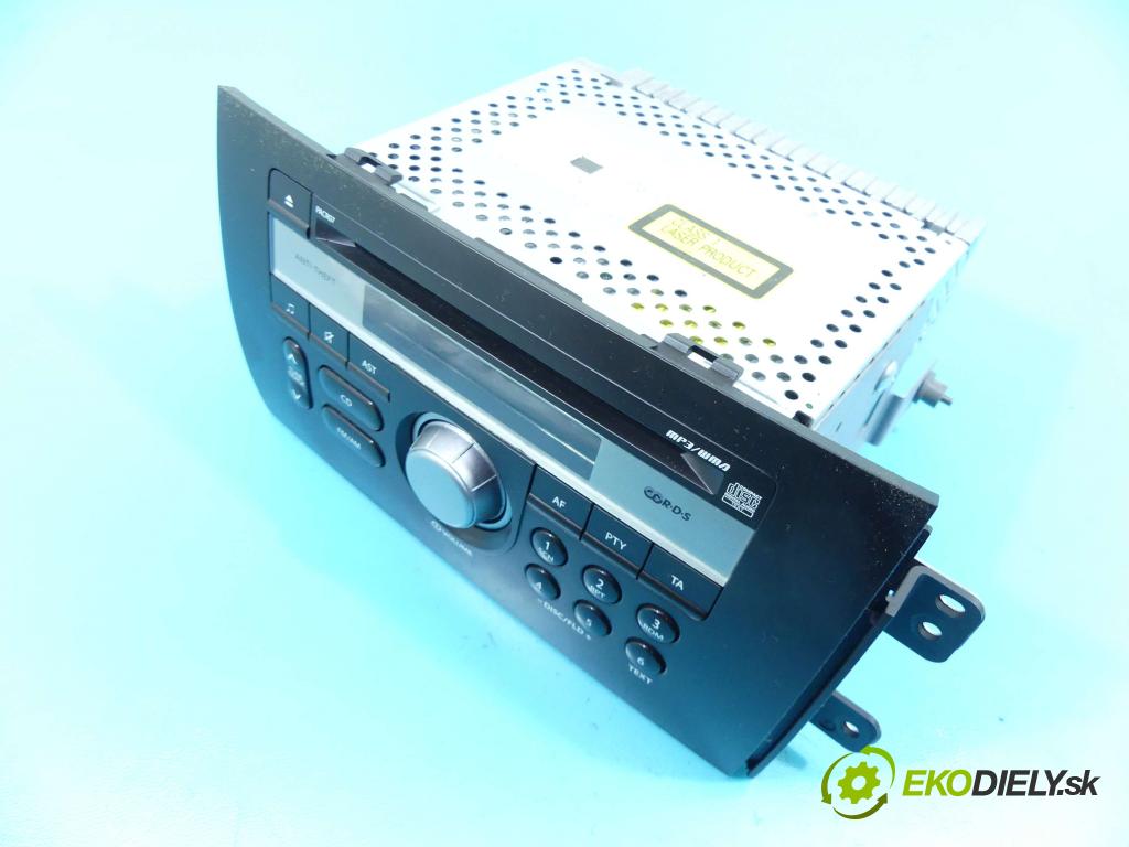 Suzuki SX4 I 2006-2014 1.6 16v 107 HP manual 79 kW 1586 cm3 5- Radio originál 39101-79JC