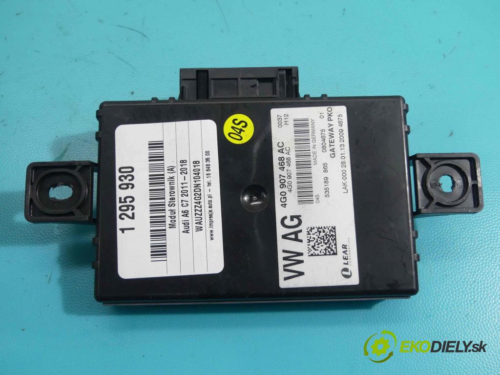 Audi A6 C7 2011-2018 2.0 TFSI 179KM manual 132 kW 1984 cm3 4- modul riadiaca jednotka 4G0907468AC (Ostatné)