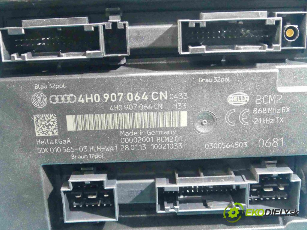 Audi A6 C7 2011-2018 2.0 TFSI 179KM manual 132 kW 1984 cm3 4- modul riadiaca jednotka 4H0907064CN (Ostatné)