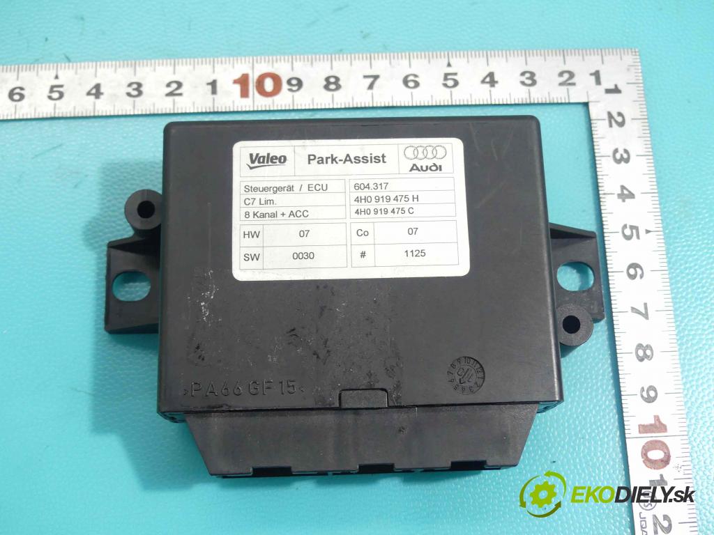 Audi A6 C7 2011-2018 2.0 TFSI 179KM manual 132 kW 1984 cm3 4- modul riadiaca jednotka 4H0919475H (Ostatné)