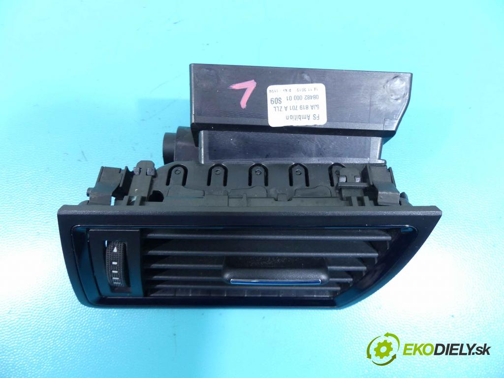 Skoda Rapid 2012-2019 1.2 TSI 105 HP manual 77 kW 1197 cm3 5- Mřížka: kúrenia ostatné 5JA819701A