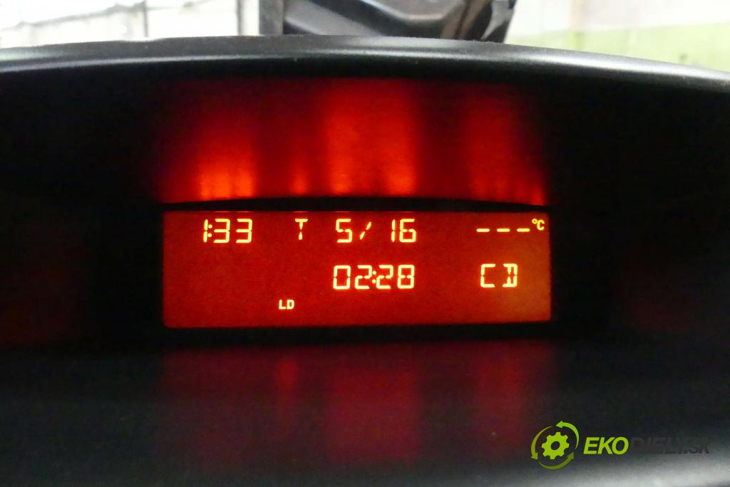 Citroen C3 I 2002-2009 1.4 8v 73 HP manual 54 kW 1360 cm3 5- Zobrazit: 96632560XT (Prístrojové dosky, displeje)