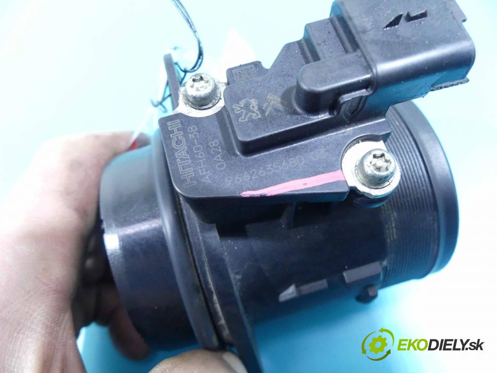 Toyota Proace II 2016- 2.0 D4D 177 HP automatic 130 kW 1997 cm3 5- průtokoměr: 9662635680 (Váhy vzduchu)