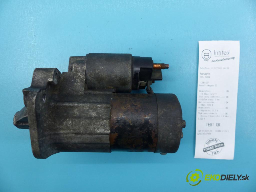 Renault Megane II 2003-2008 1.5 dci 86 HP manual 63 kW 1461 cm3 5- štartér 8200584675 (Štartéry)