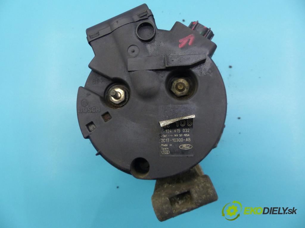 Ford Transit 2000-2006 2.0 tdci 125 hp manual 92 kW 1998 cm3 5- Alternator 0124415032 (Alternátory)