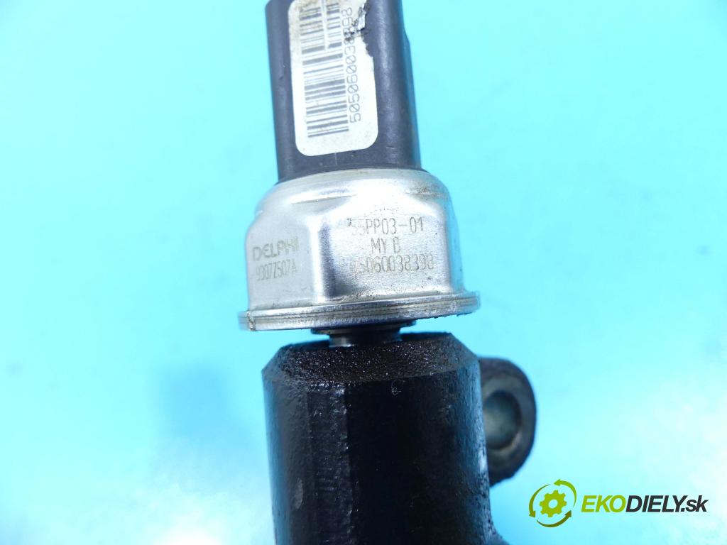 Ford Transit 2000-2006 2.0 tdci 125 HP manual 92 kW 1998 cm3 5- lišta vstrekovacia 2S7Q-9D280-AE (Vstrekovacie lišty)