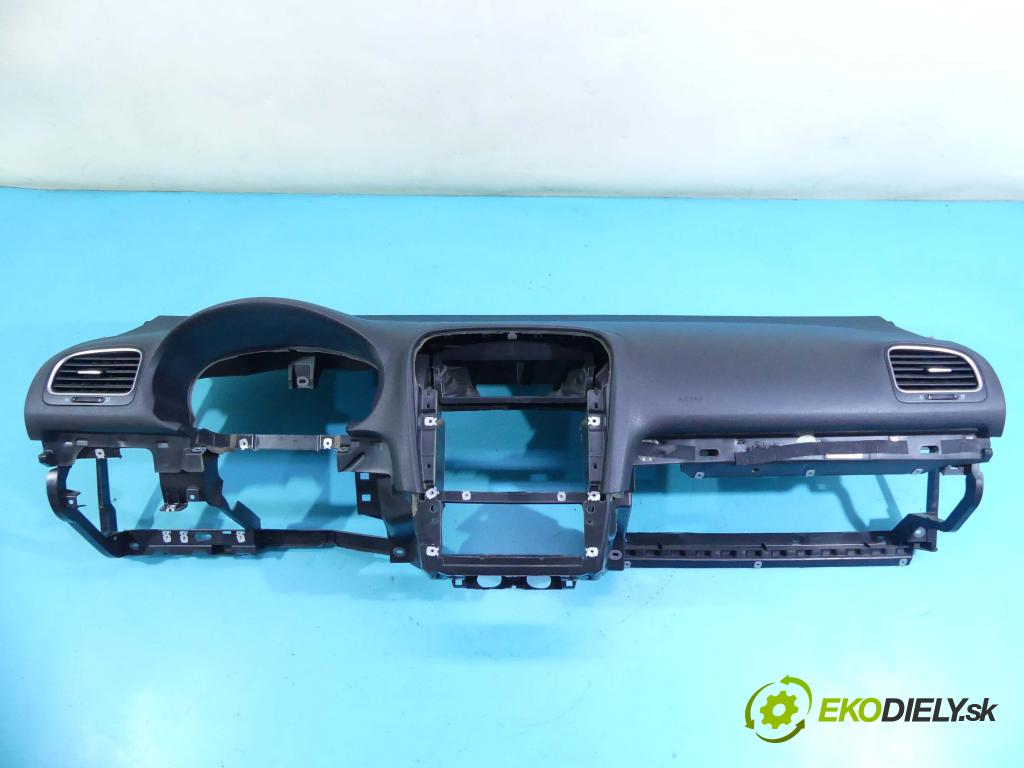 Vw Golf VI 2008-2013 1.6 tdi 105 HP manual 77 kW 1598 cm3 5- kokpit,pristrojová doska rozdeľovacia 