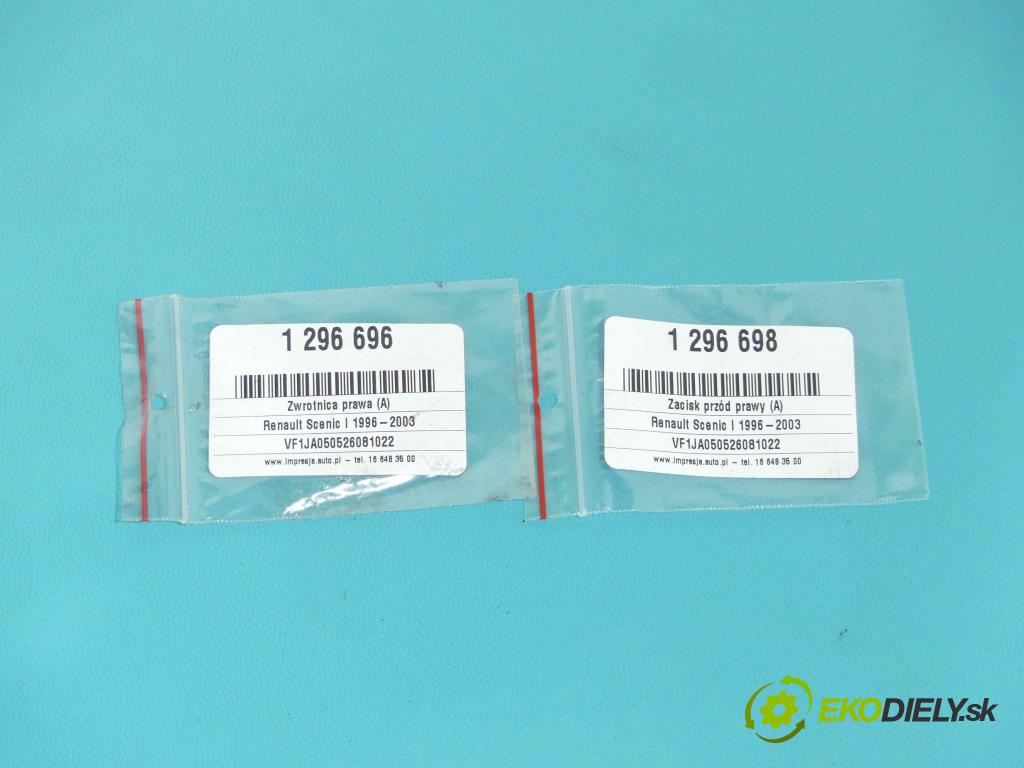 Renault Scenic I 1996-2003 1.9 dci 102 HP manual 75 kW 1870 cm3 5- náboj pravé  (Náboje)