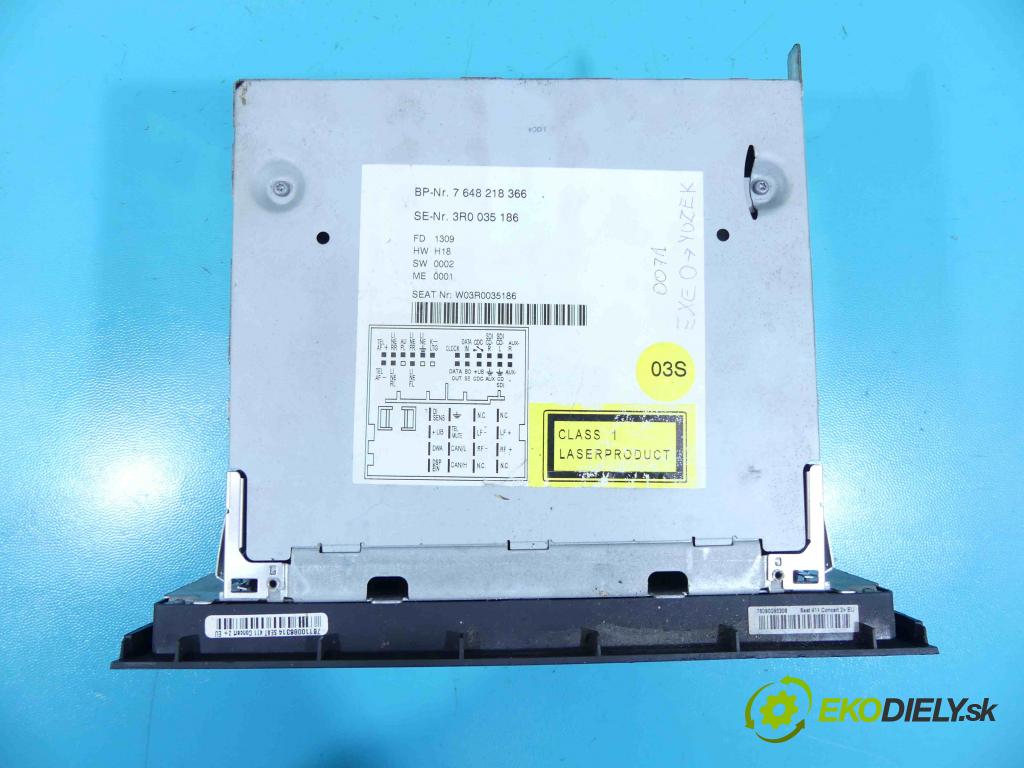Seat Exeo 2.0 tdi 143 HP manual 105 kW 1968 cm3 4- Radio originál 3R0035186