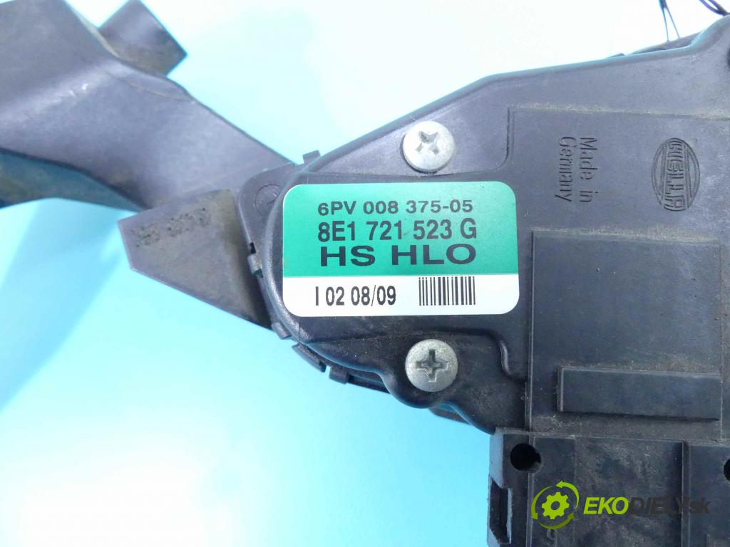 Seat Exeo 2.0 tdi 143 HP manual 105 kW 1968 cm3 4- pedále 8E1721523G (Pedále)