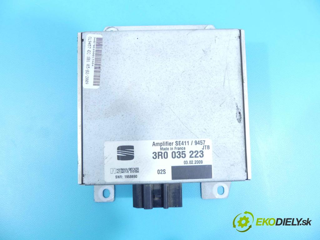 Seat Exeo 2.0 tdi 143 HP manual 105 kW 1968 cm3 4- Zesilovač: 3R0035223 (Zosilňovače)