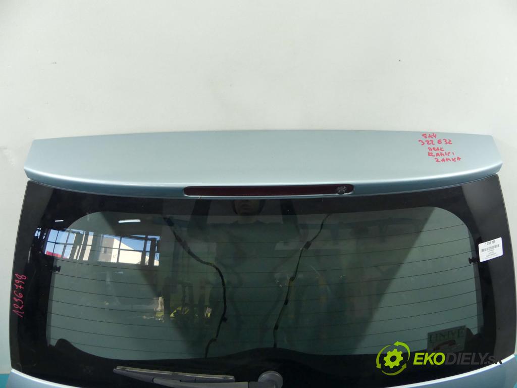Suzuki SX4 I 2006-2014 1.6 16v 107 HP manual 79 kW 1586 cm3 5- zadna kufor  (Zadné kapoty)