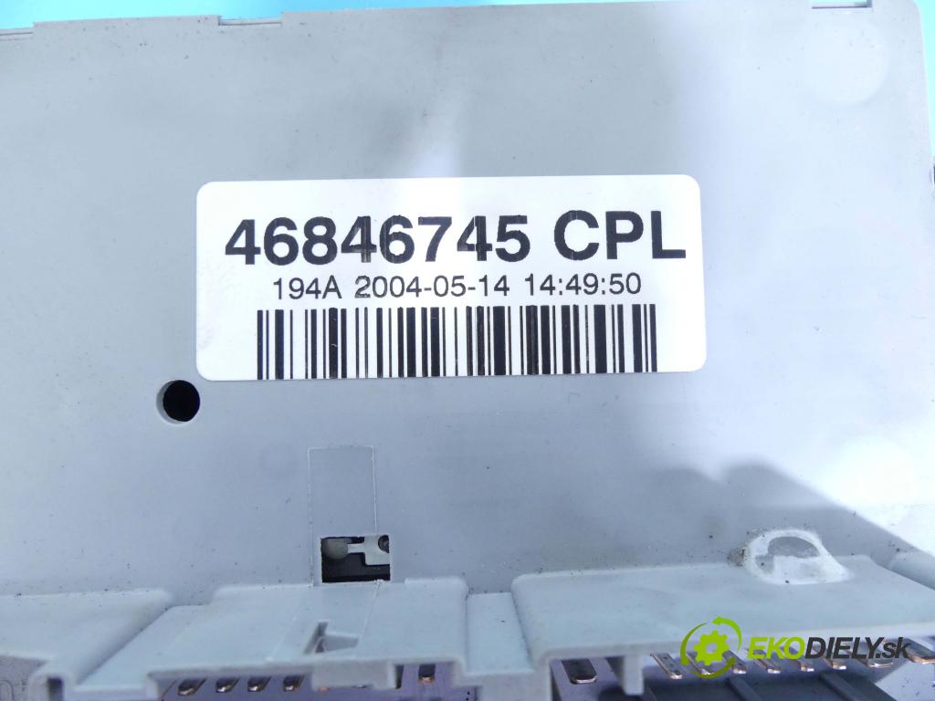 Fiat Croma II 2005-2010 1.9 jtd 150 HP manual 110 kW 1910 cm3 5- modul riadiaca jednotka 46846746 (Ostatné)