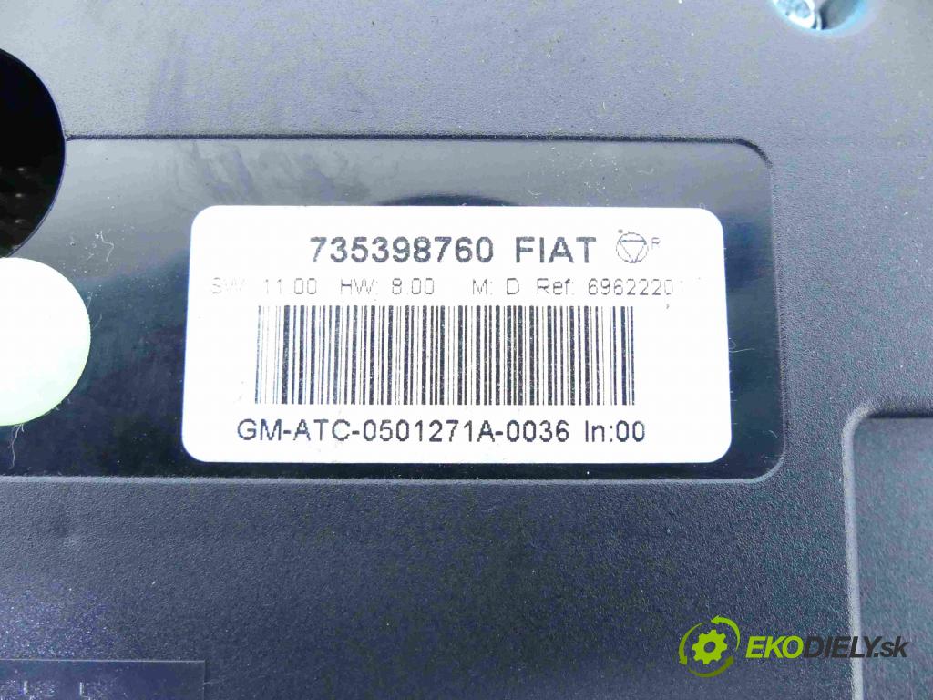 Fiat Croma II 2005-2010 1.9 jtd 150 HP manual 110 kW 1910 cm3 5- panel kúrenia 735398760