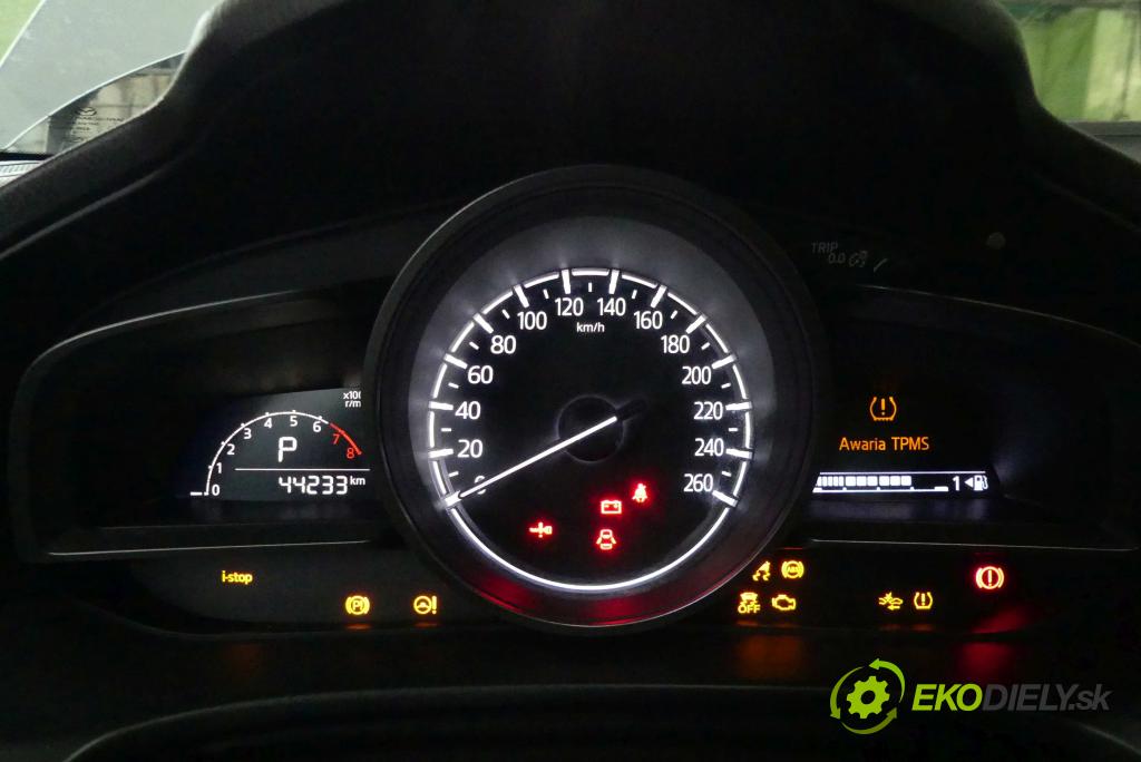 Mazda 3 III BM 2013-2018 2.0 16v 120 HP automatic 88 kW 1999 cm3 4- prístrojovka/ budíky BJS755430 (Prístrojové dosky, displeje)