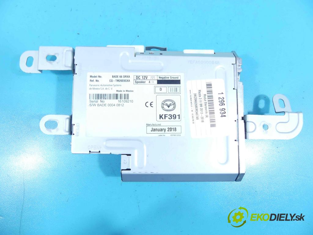 Mazda 3 III BM 2013-2018 2.0 16v 120 HP automatic 88 kW 1999 cm3 4- modul riadiaca jednotka 16109210 (Ostatné)