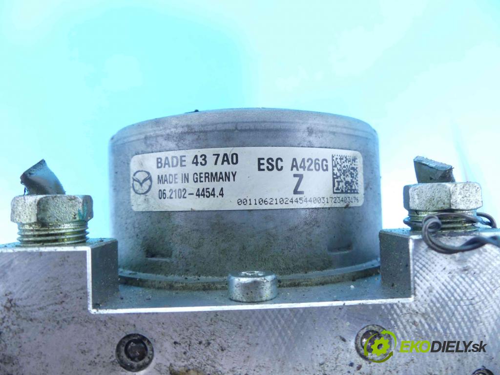 Mazda 3 III BM 2013-2018 2.0 16v 120 HP automatic 88 kW 1999 cm3 4- čerpadlo abs 06.2102-4454.4 (Pumpy ABS)
