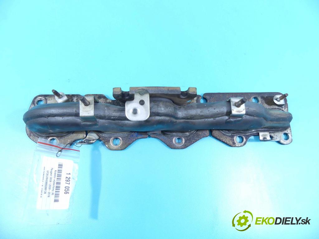 Peugeot 3008 I 2009-2016 2.0 hdi 150 hp manual 110 kW 1997 cm3 5- potrubí výfuk  (Výfukové potrubí)