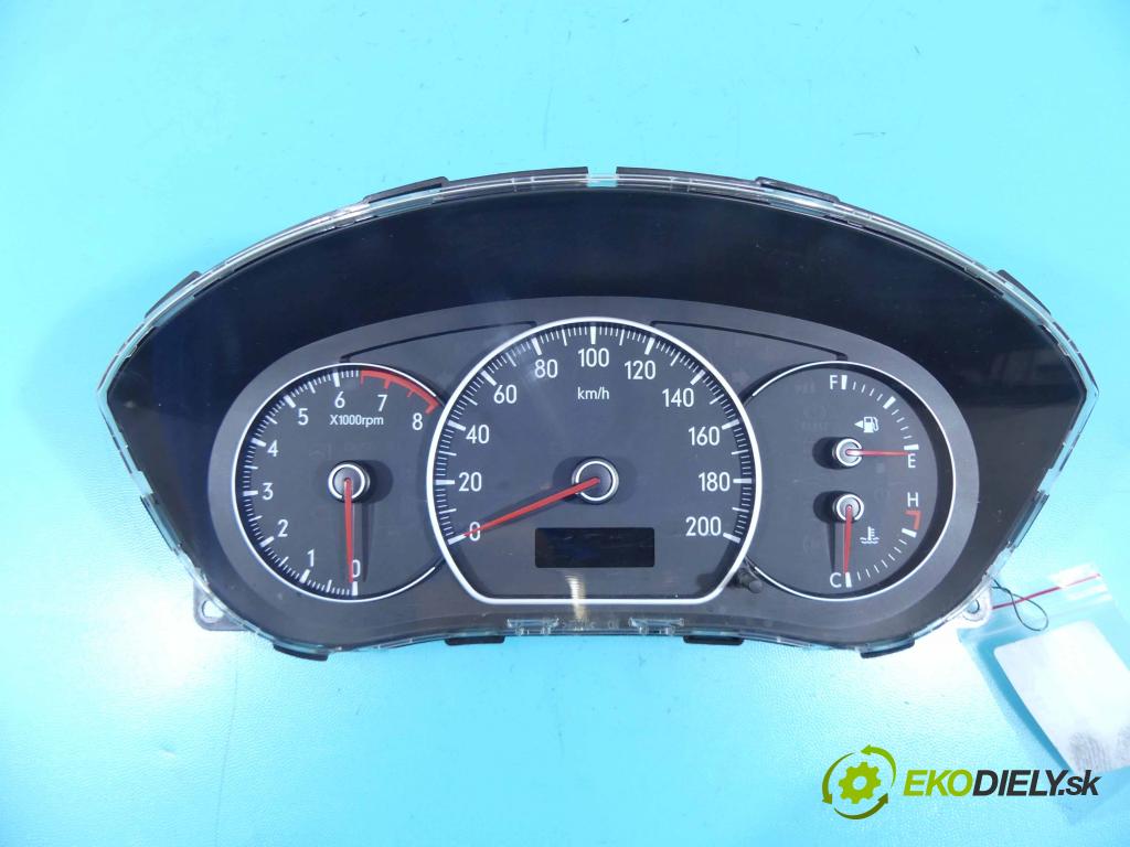 Suzuki SX4 I 2006-2014 1.6 16v 107 HP manual 79 kW 1586 cm3 5- prístrojovka/ budíky 34110-52L10 (Prístrojové dosky, displeje)