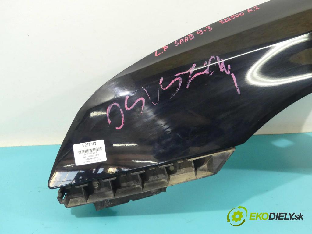 Saab 9-3 II 2002-2012 2.0 T 150 hp manual 110 kW 1998 cm3 4- blatnik přední levý