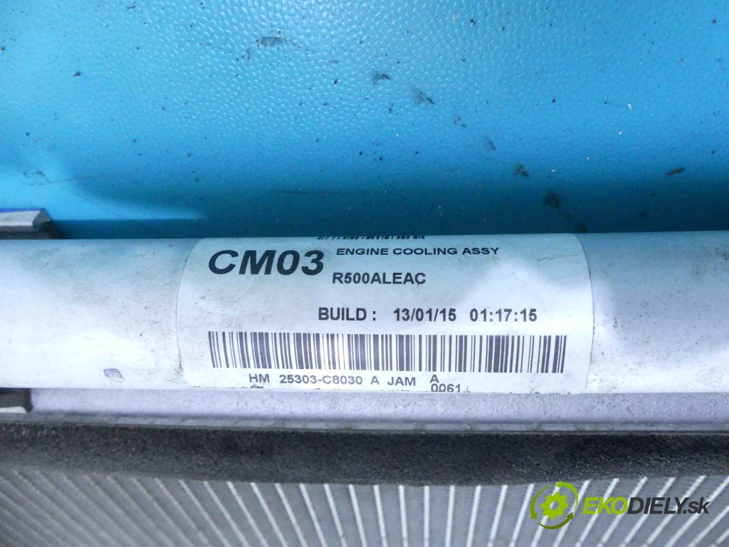 Hyundai i20 II 2014 -2020 1.2 16v 84KM manual 61,8 kW 1248 cm3 5- chladič klimatizácie 25303-C8030 (Chladiče klimatizácie)