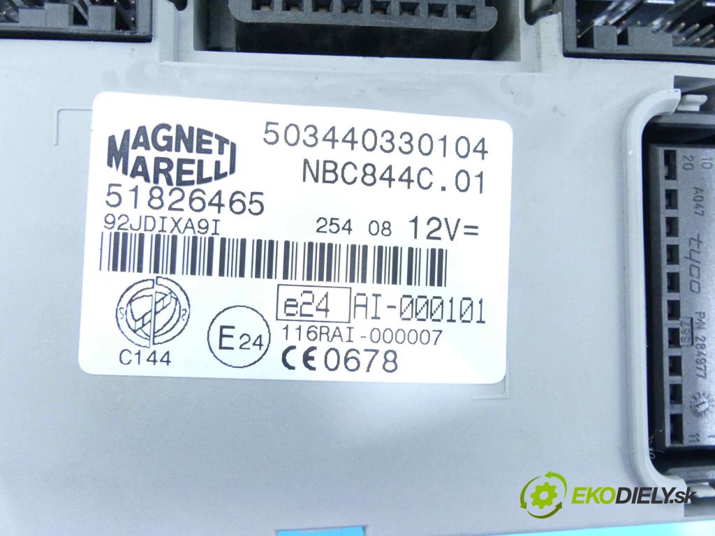 Lancia Delta III 2008-2014 1.9 jtd 190 HP manual 139,5 kW 1910 cm3 5- modul riadiaca jednotka 51826465 (Ostatné)