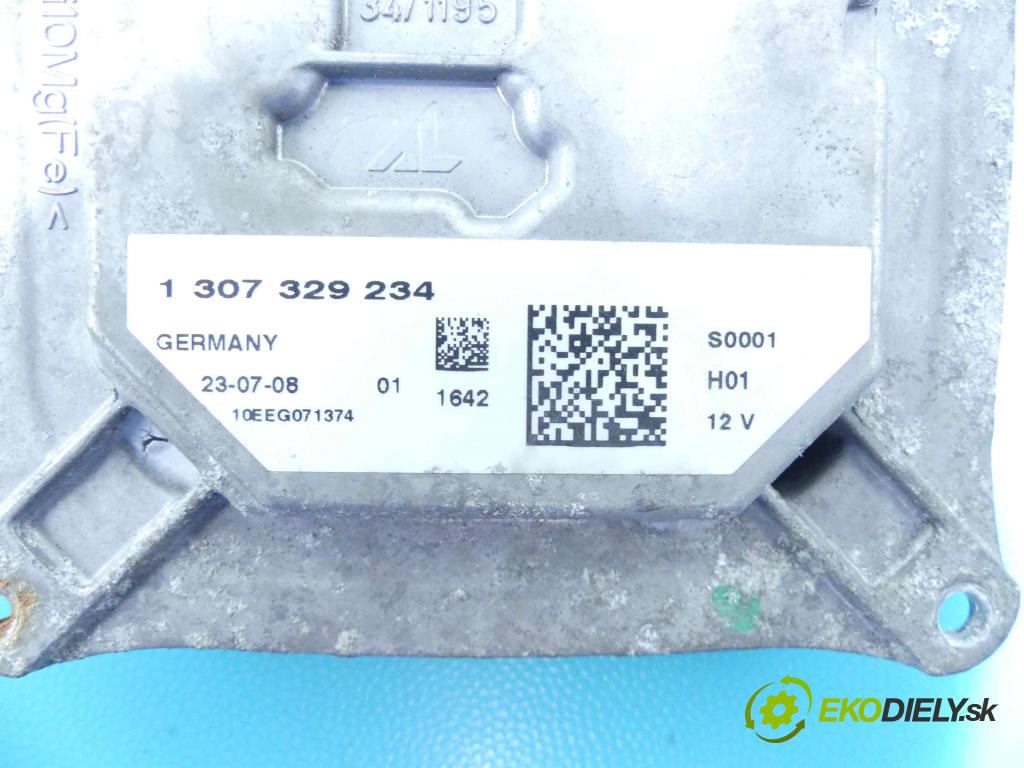 Lancia Delta III 2008-2014 1.9 jtd 190 HP manual 139,5 kW 1910 cm3 5- střídač: xenon 1307329234 (Riadiace jednotky xenónu)