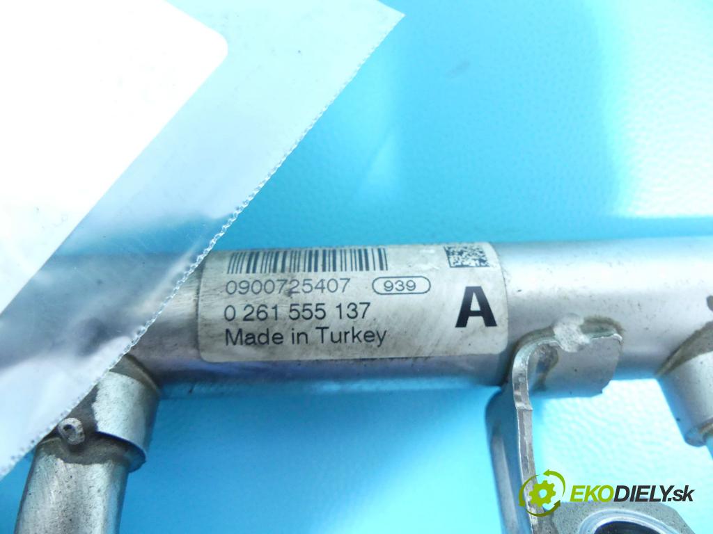 Ford Focus Mk3 2010-2018 1.0 T 125 HP manual 92 kW 998 cm3 5- vstrek 0261555137 (Vstrekovače)