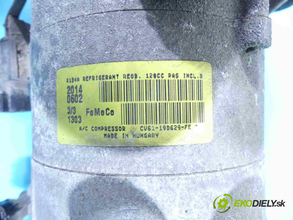 Ford Focus Mk3 2010-2018 1.0 T 125 HP manual 92 kW 998 cm3 5- čerpadlo klimatizácie CV61-19D629-FE