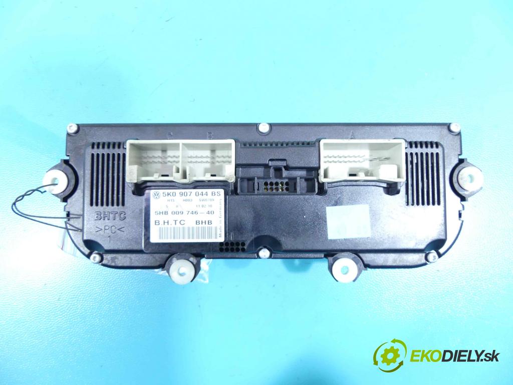 Vw Golf VI 2008-2013 1.6 tdi 105 HP manual 77 kW 1598 cm3 5- panel kúrenia 5K0907044BS