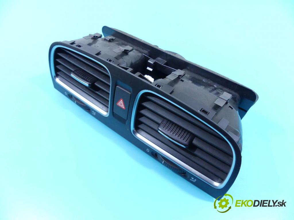 Vw Golf VI 2008-2013 1.6 tdi 105 HP manual 77 kW 1598 cm3 5- Mřížka: kúrenia stredová 5K0819728 (Mriežky kúrenia (fukáre))