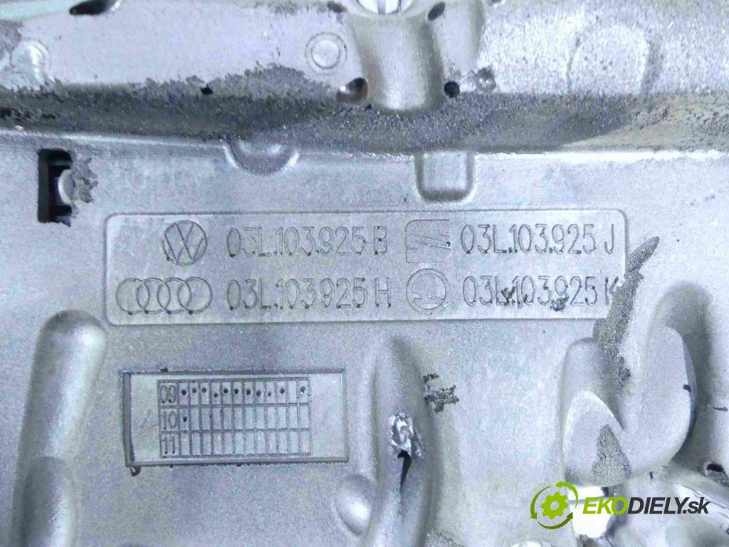 Vw Golf VI 2008-2013 1.6 tdi 105 HP manual 77 kW 1598 cm3 5- kryt motora horní: 03L103925