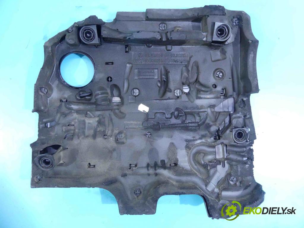 Vw Golf VI 2008-2013 1.6 tdi 105 HP manual 77 kW 1598 cm3 5- kryt motora horní: 03L103925