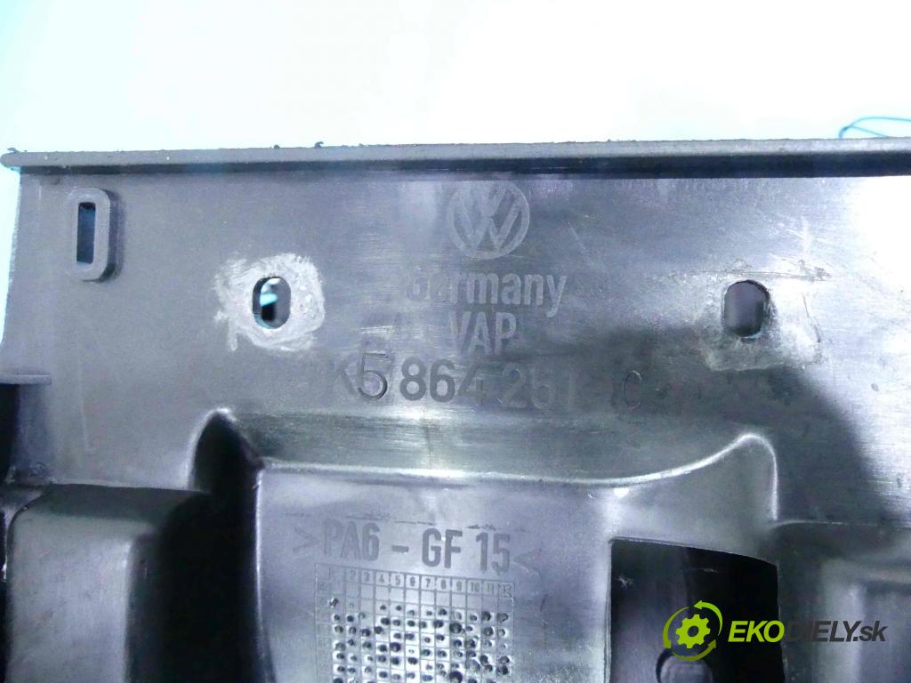 Vw Golf VI 2008-2013 1.6 tdi 105 HP manual 77 kW 1598 cm3 5- operadlo 1K5864251C (Lakťové opierky)